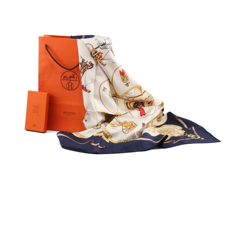 SCARF, "The Royal Mews", Colonel Jean de Fougerolle, Hermés.