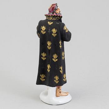 A Russian Lomonosov porcelain figure of 'Feodor Chailiapin', 20th Century.