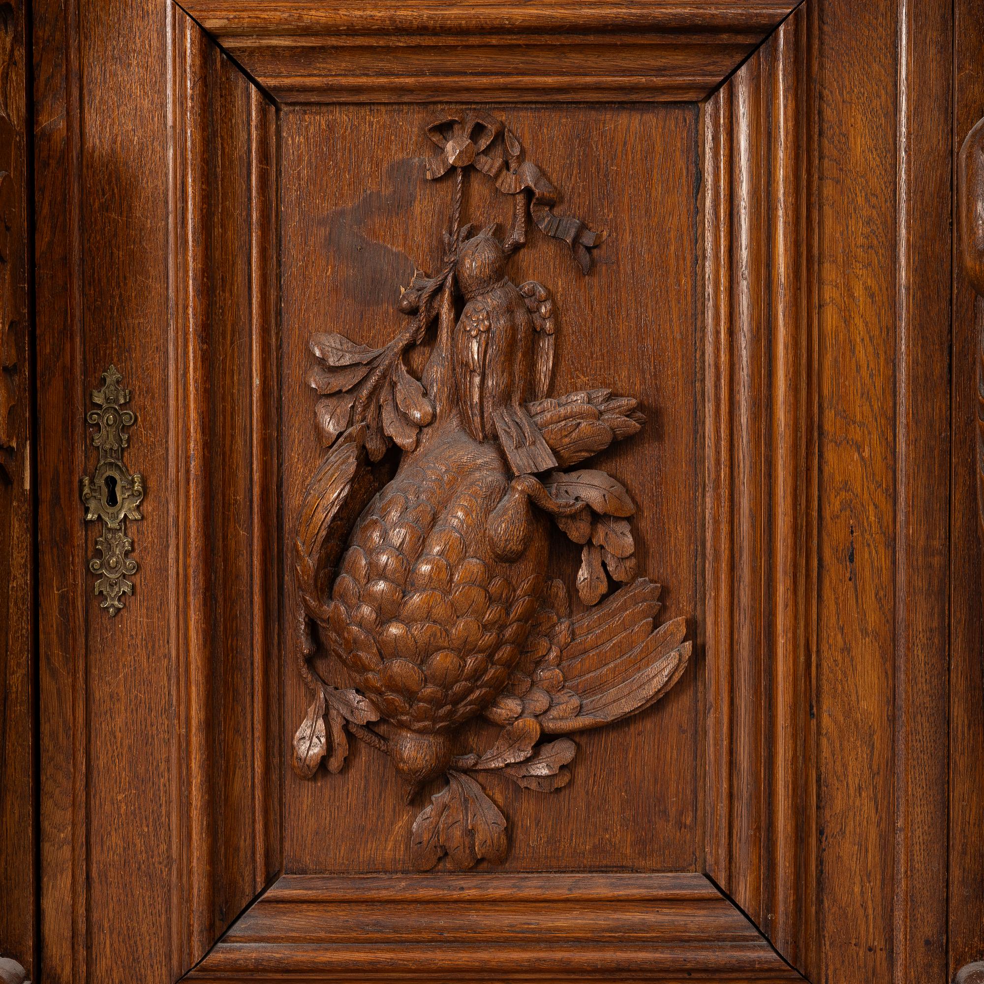 A cabinet, neo-Renaissance, circa 1900.