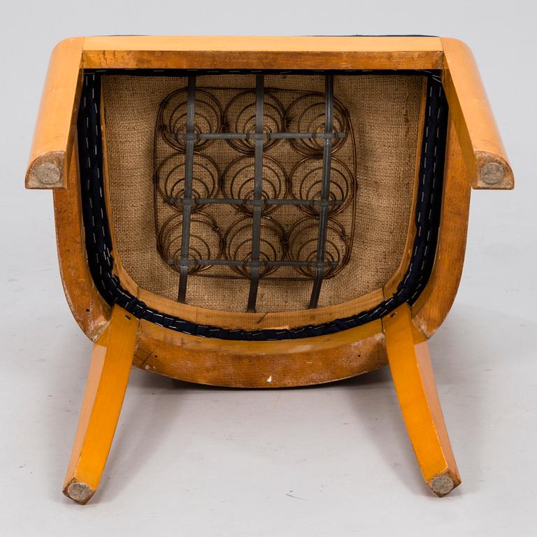 CHAIR, birch, 1920´s-30´s.