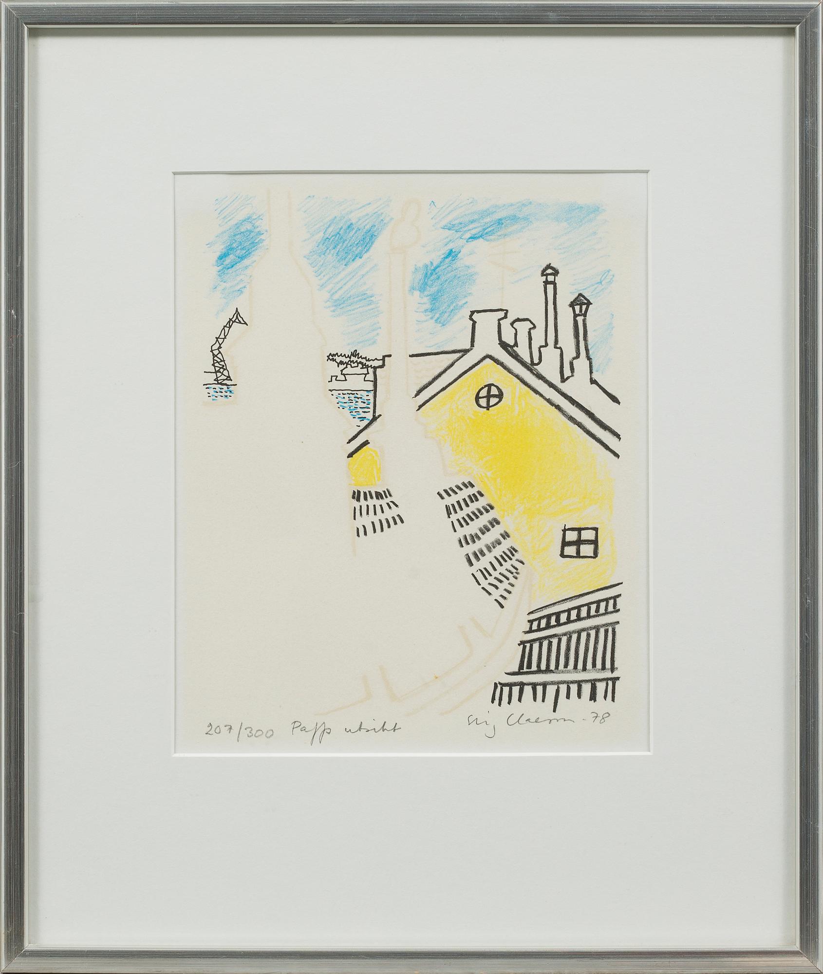two litographs in colours, signed and numbered and two books.