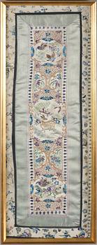 SIDENBRODERI, Kina, 1900-talets första hälft.