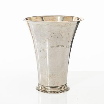 Nils Tornberg, bägare, silver, Linköping 1806.