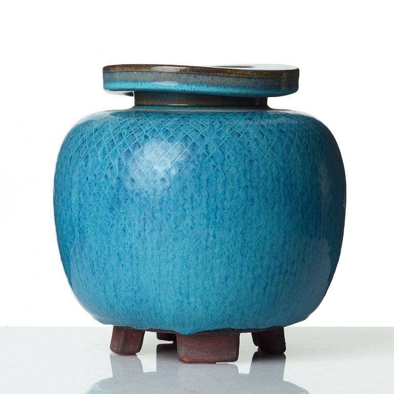 Wilhelm Kåge, urna, "Farsta", Gustavsbergs studio 1957.