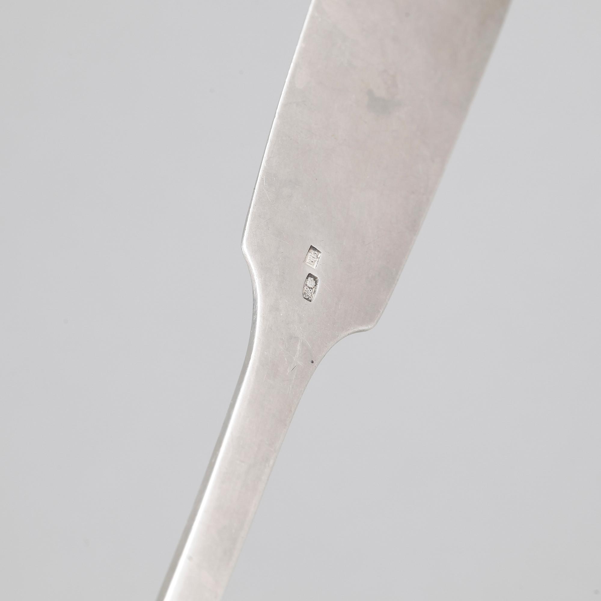 SOPPSLEV, silver, oidentifierad mästare, Lettland, 1922 - 1939. Vikt 259 gram.