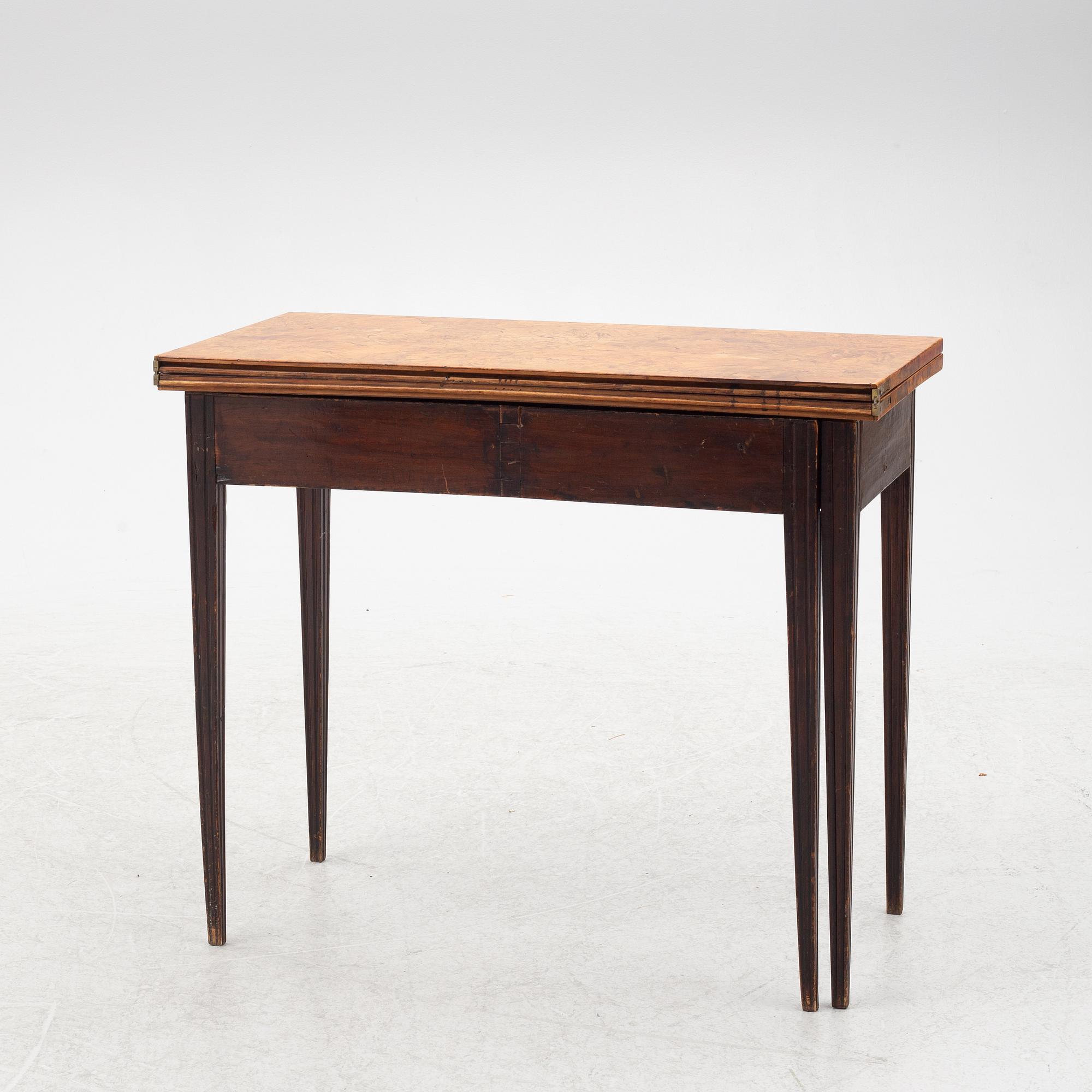 Spelbord, 1800-tal, sengustavianskt.