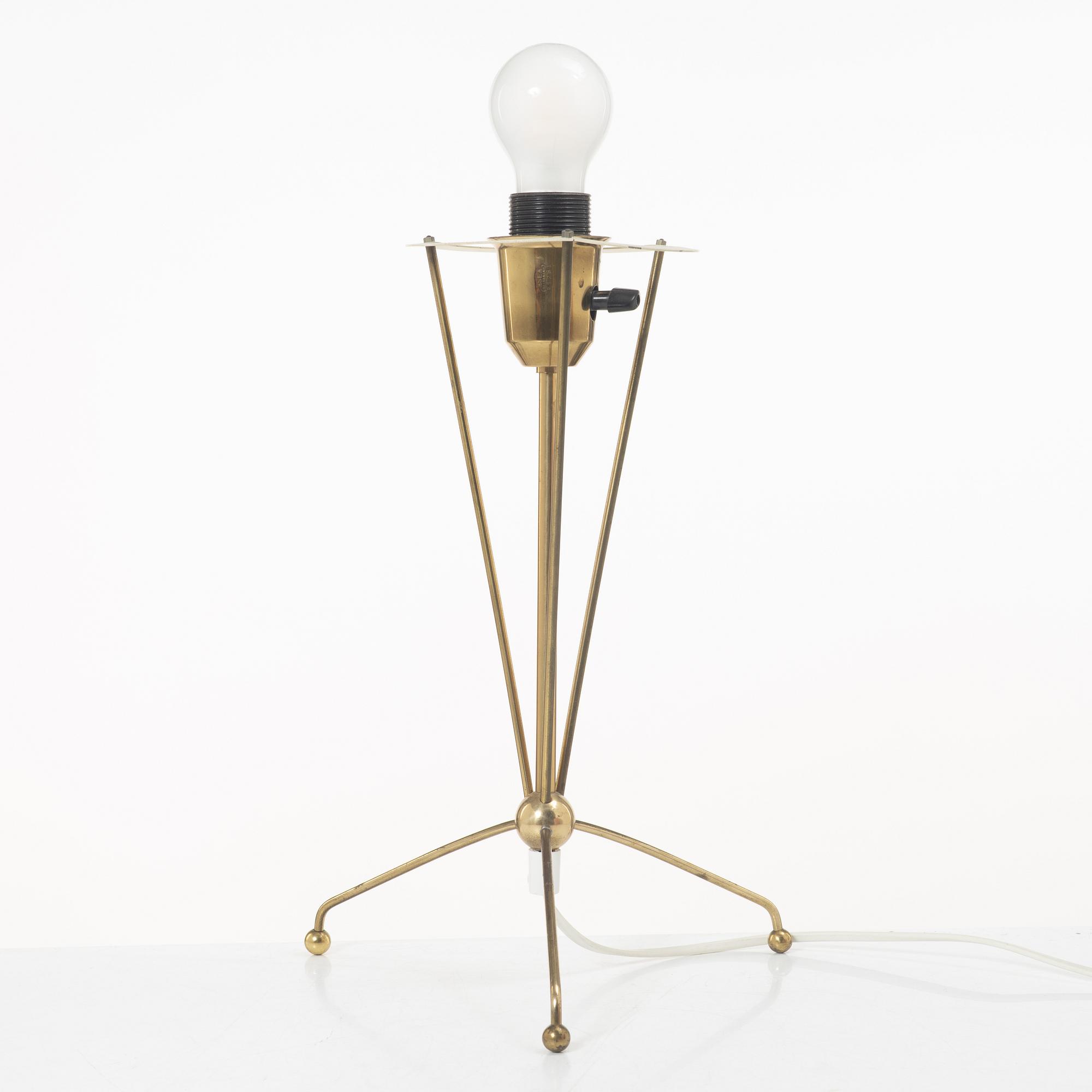 Asea, a table lamp model B205/E1281, mid-20th century.