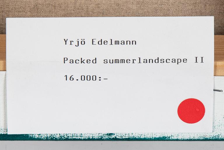 Yrjö Edelmann, olja på duk, signerad och daterad 1993.