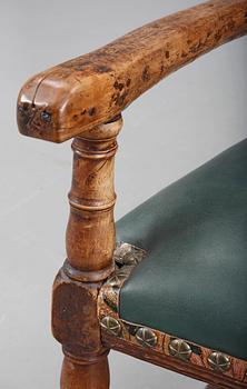 KARMSTOL, barock, 1700-talets första hälft.