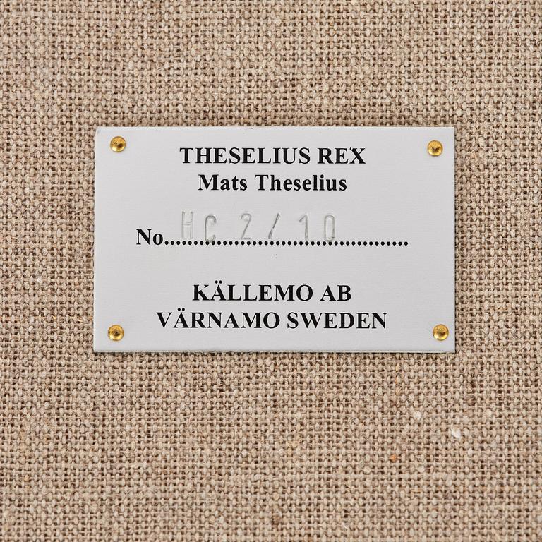 Mats Theselius, fåtölj, "Rex", ed. HC 2/10, Källemo, Värnamo, efter 1995.