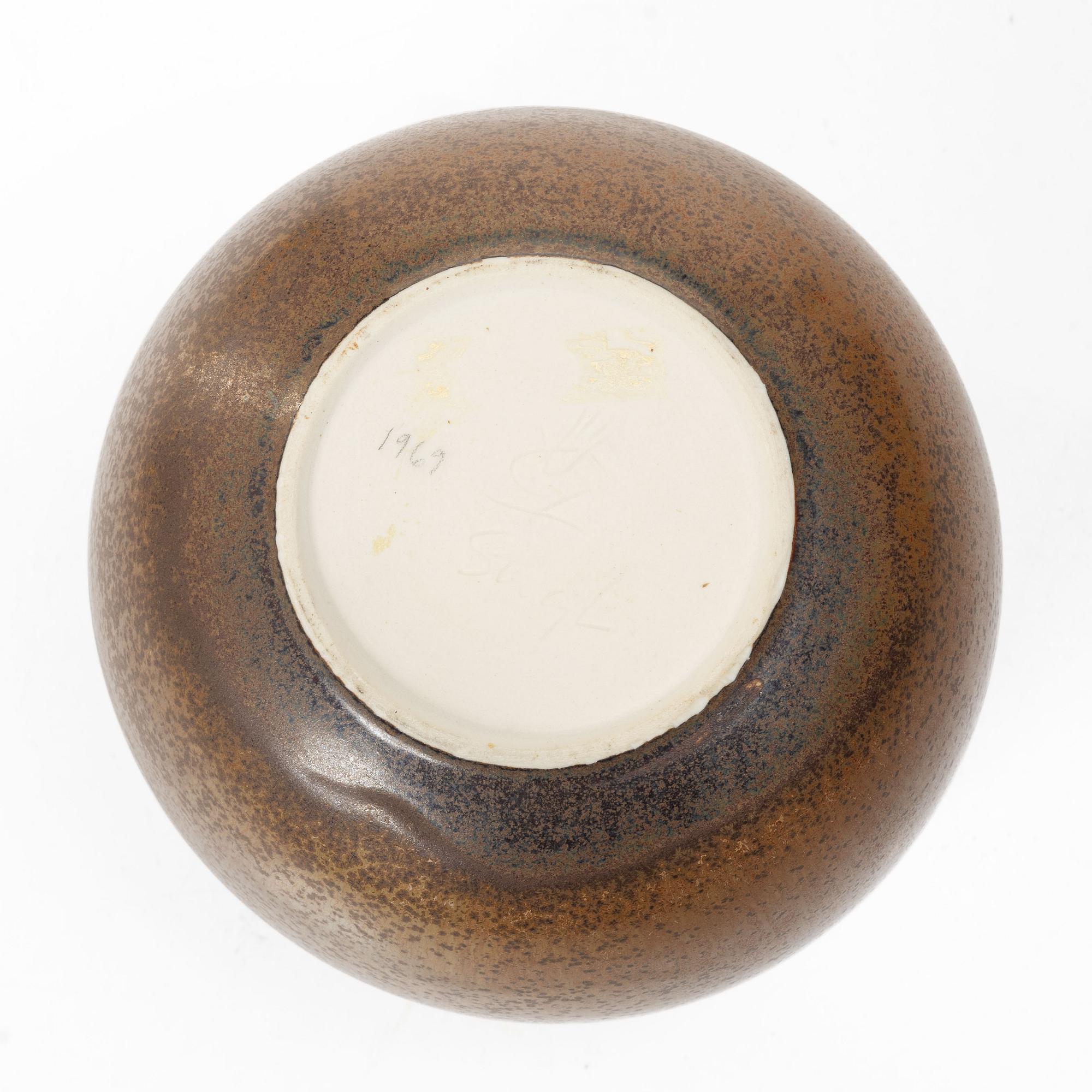 Stig Lindberg, a bowl, Gustavsberg Studio.