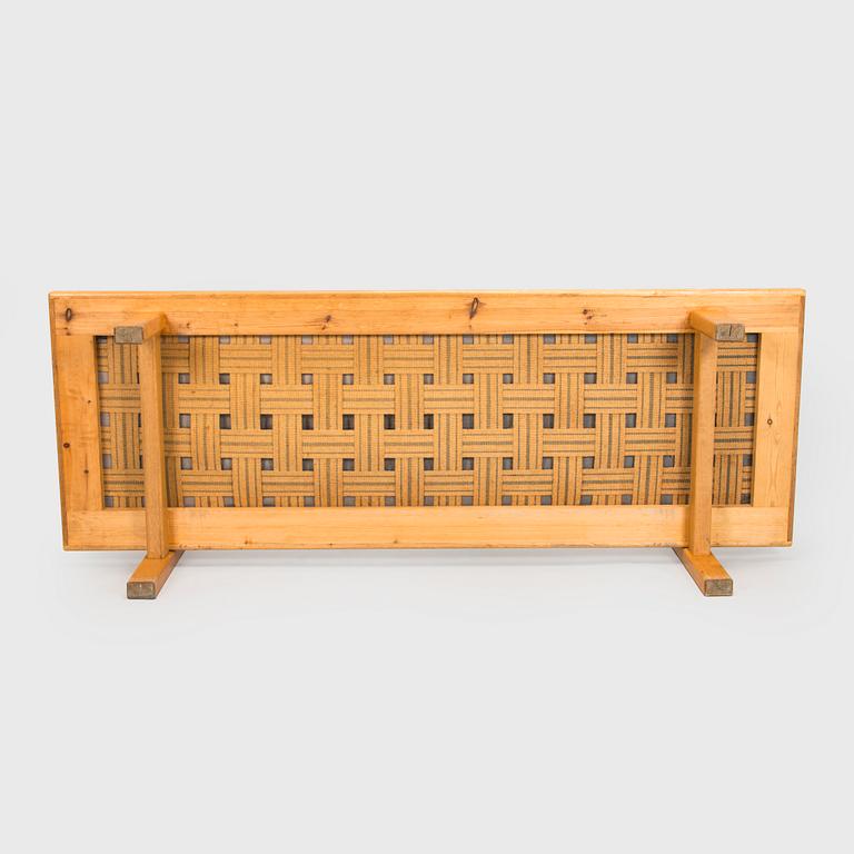 Alvar Aalto, a sofa, design by Artek's drawing office, for O.Y Huonekalu- ja Rakennustyötehdas A.B. 1957.