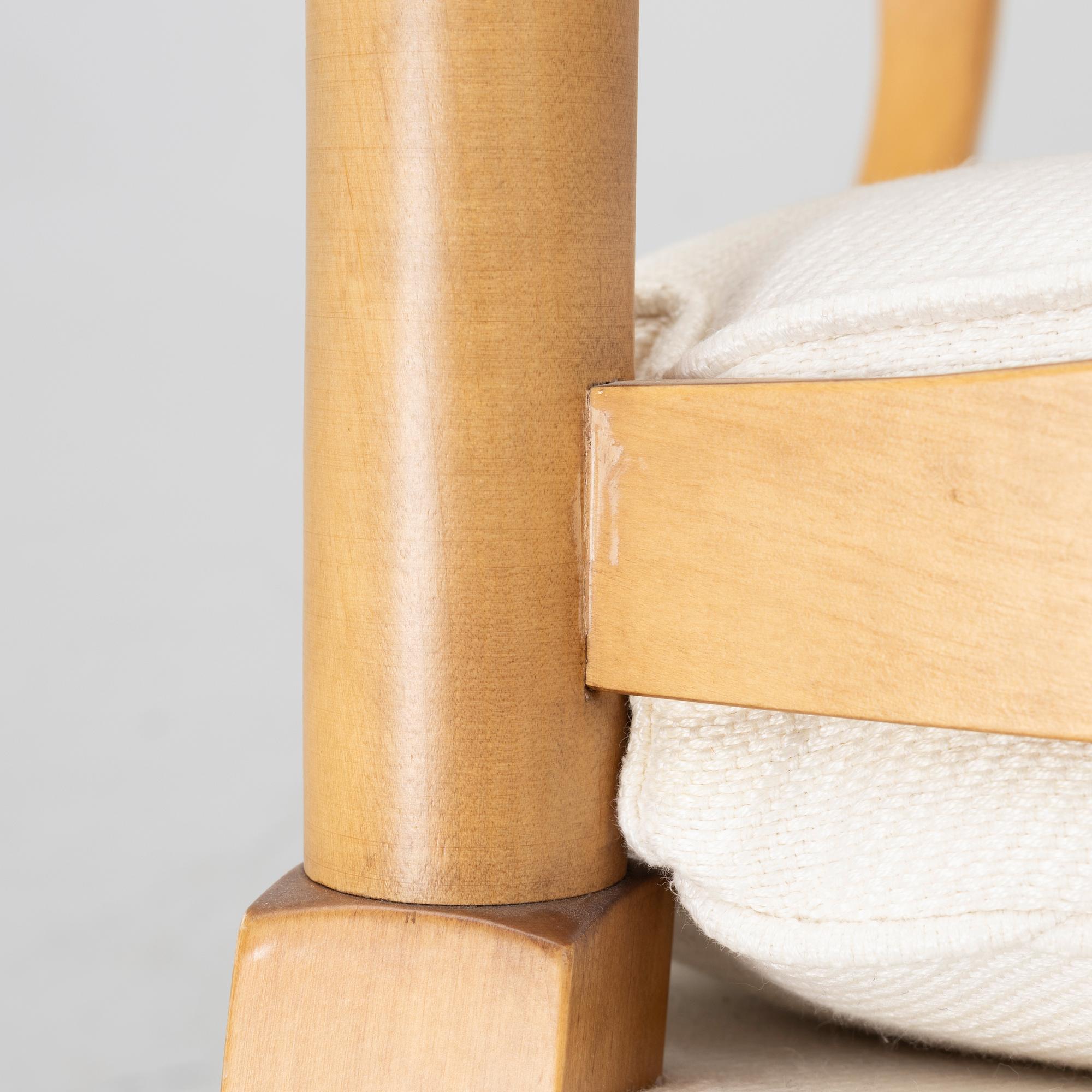 A pair of Gripsholm model armchair, second half of the 20th century.