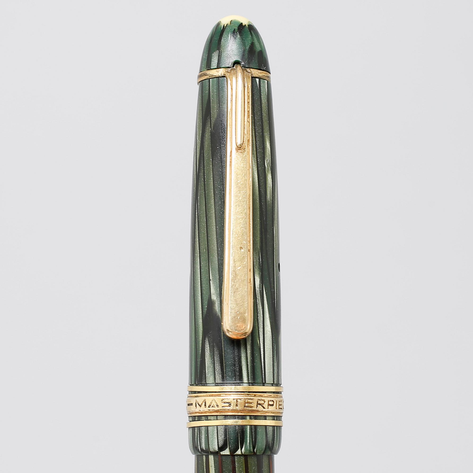 A mid 20th century "Masterpiece M 144G" Montblanc fountain pen.
