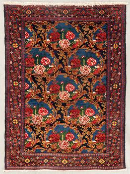 Senneh rug semi-antique approx. 150x110 cm.