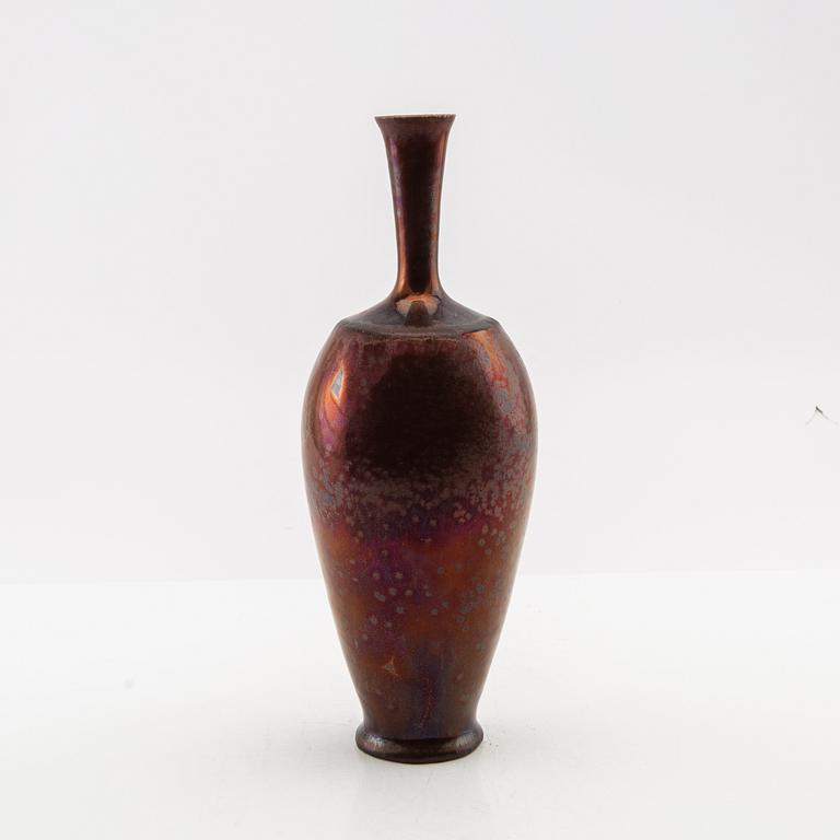 Isak Isaksson, 4 stoneware vases signed, own studio.
