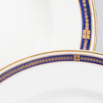 SERVIS, ca 70, porslin Rörstrand 1900-talets början.