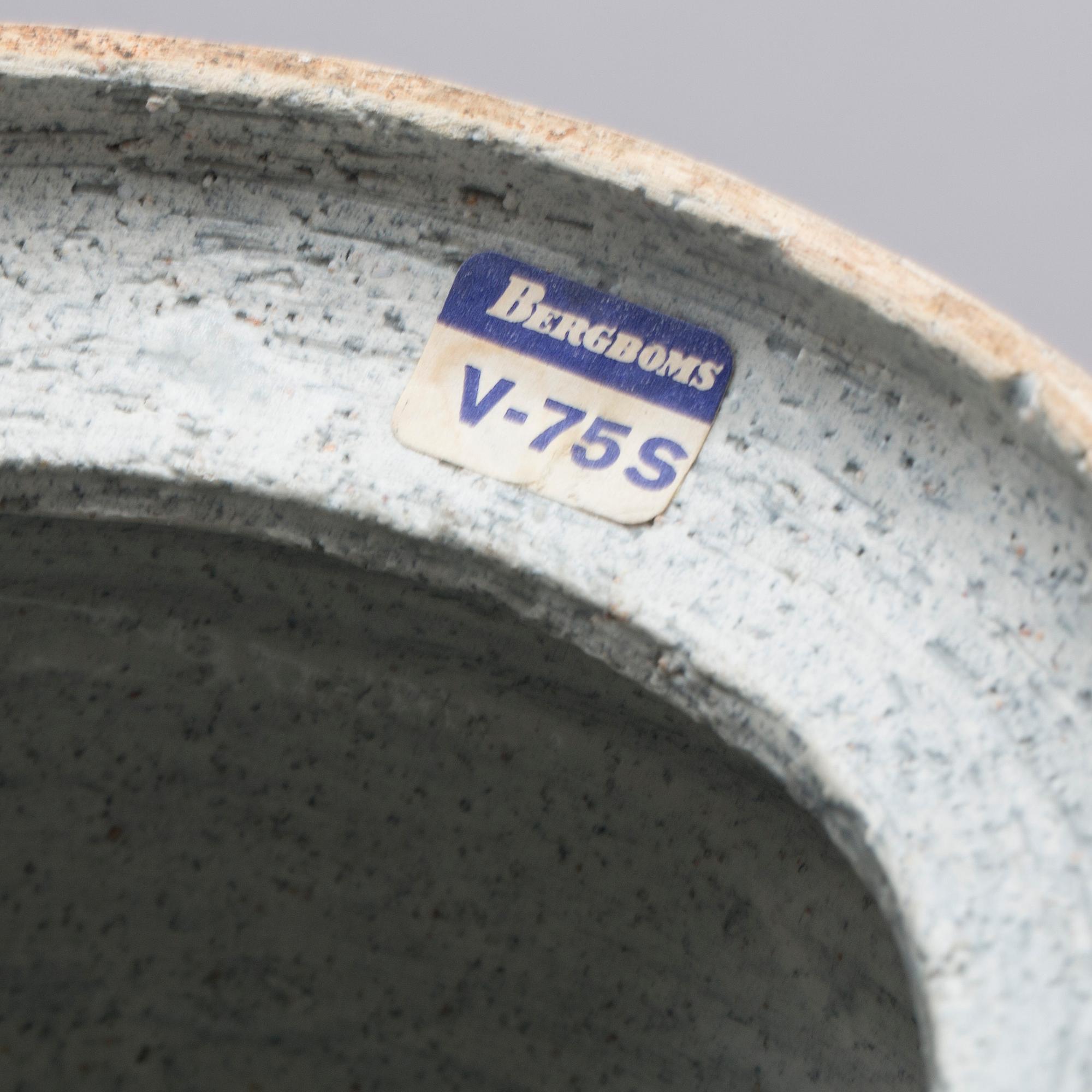 BORDSLAMPA, keramik, Bergboms, 1900-talets andra hälft.