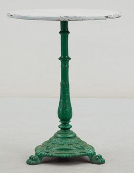CAFÉBORD, gjutjärn, Skoglund&Olsson Gefle, 1800-talets slut.