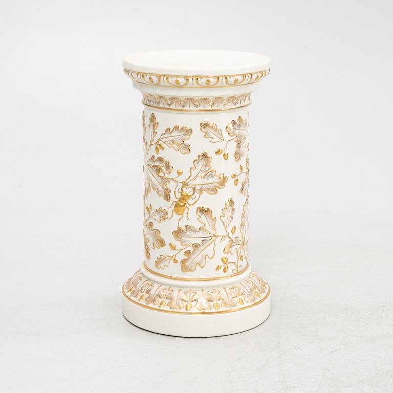 A pedestal, Rörstrand, early 20th Century.