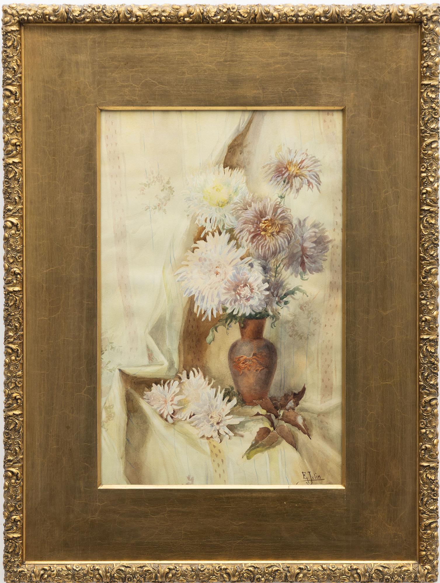 Ellen Jolin, Floral still life.
