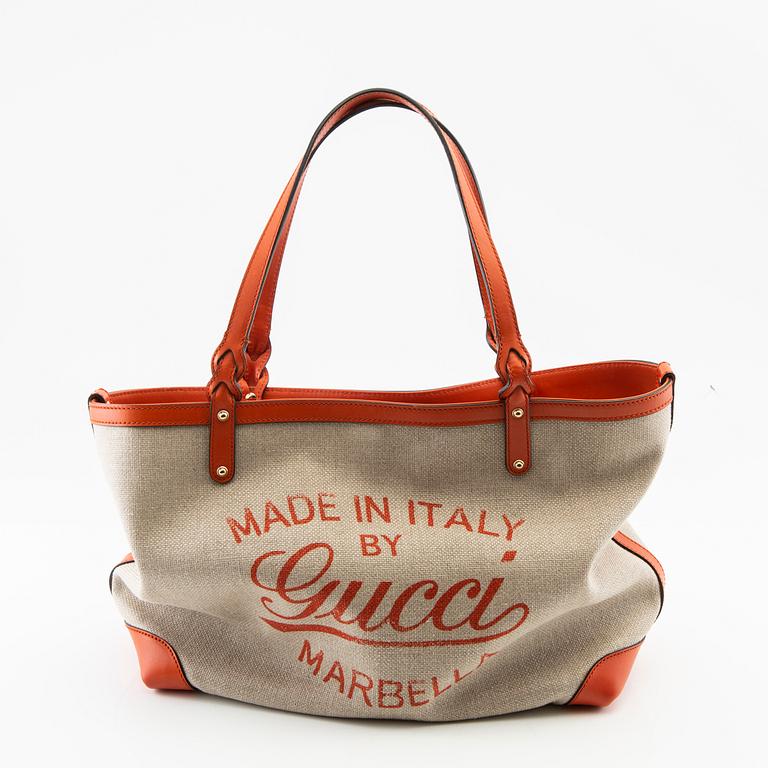 Gucci, väska "Marbella craft tote" 2011 limited edition.