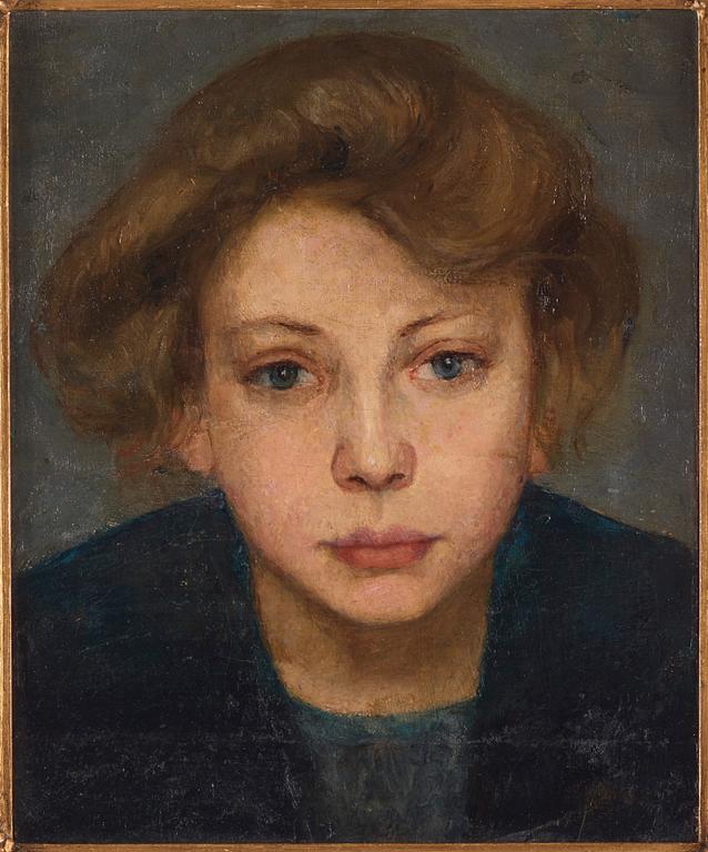 Ester Ellqvist-Bauer, Portrait of the artist Stina Tirén.