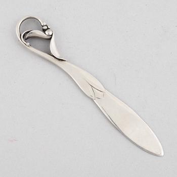 Georg Jensen, letter opener, silver, Denmark 1915-30.
