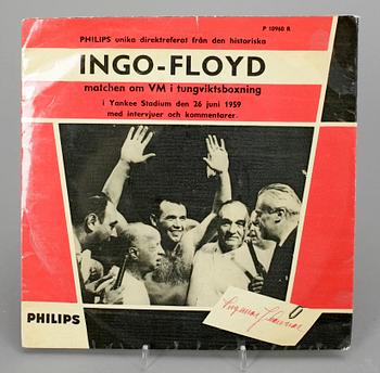 SKIVOR, 2 st, "Ingo - Floyd" samt "The Beatles", 1959, 1963.