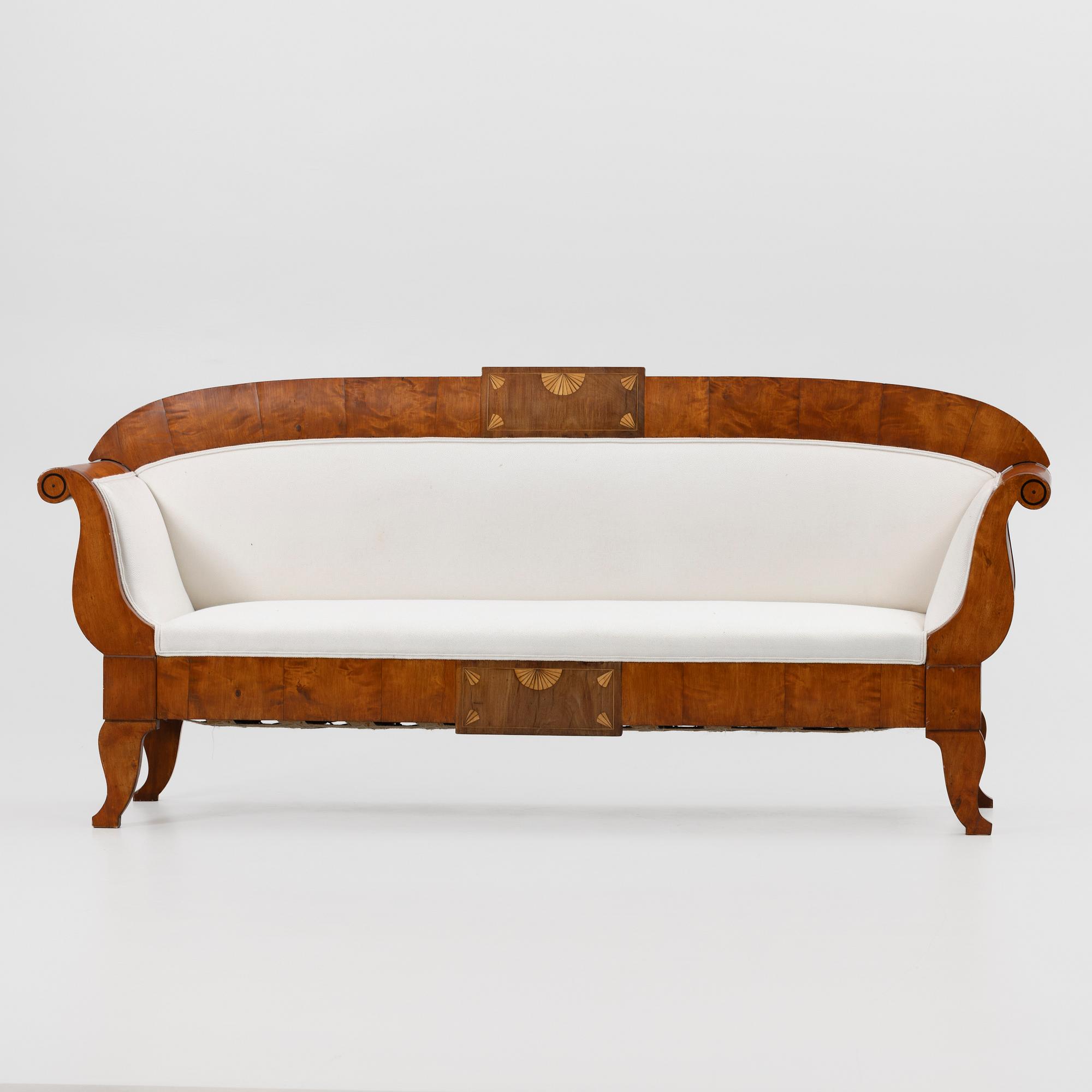 Soffa, Empire, 1800-talets första hälft.