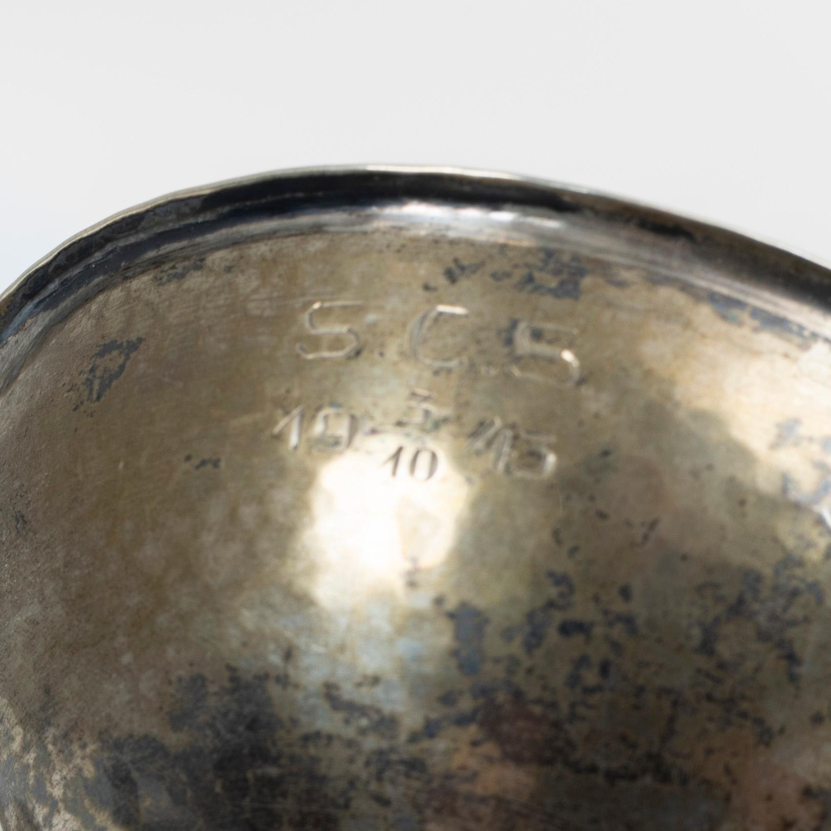 Punschmuggar, 21 st, silver, bl a Emma Johanssons Guldsmedsaffär, Arvidsjaur 1926.