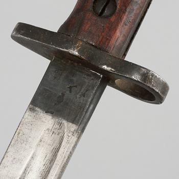 BAJONETTER, 4 st, 1800/1900-tal.