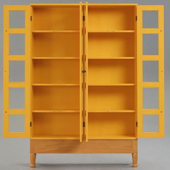 Mats Theselius, a double "National Geographic" bookcase, Källemo AB, Sweden, no 76 and 77.