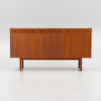 A teak-veneered sideboard, 1960's/70's.