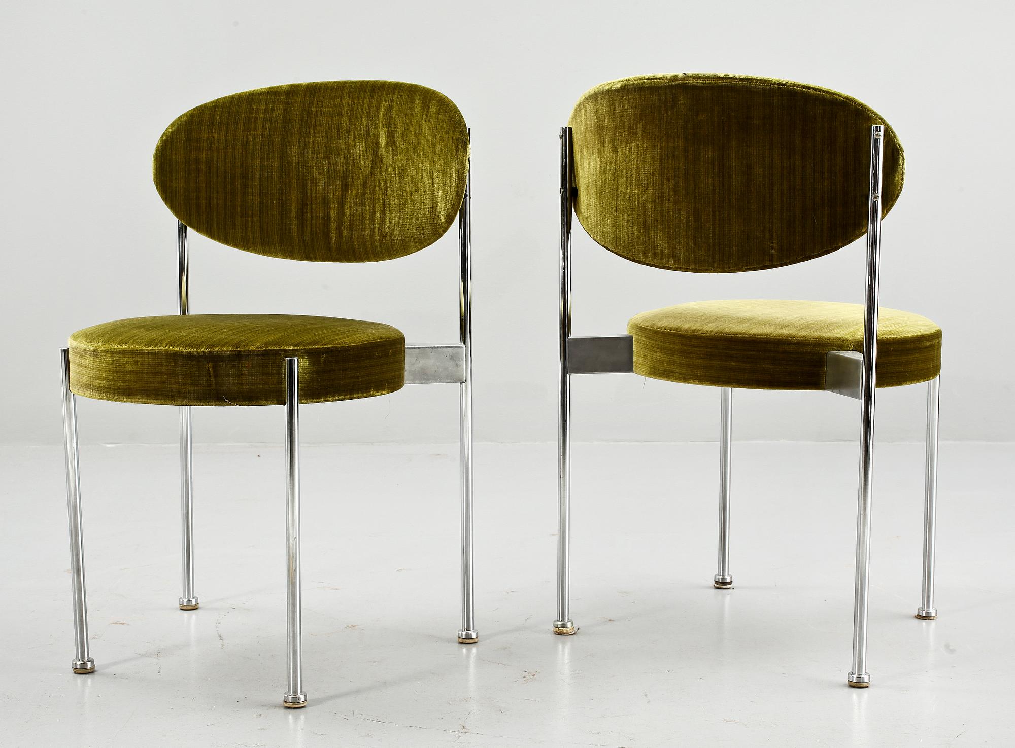 STOLAR, 6 st, "430", Verner Panton, Thonet.