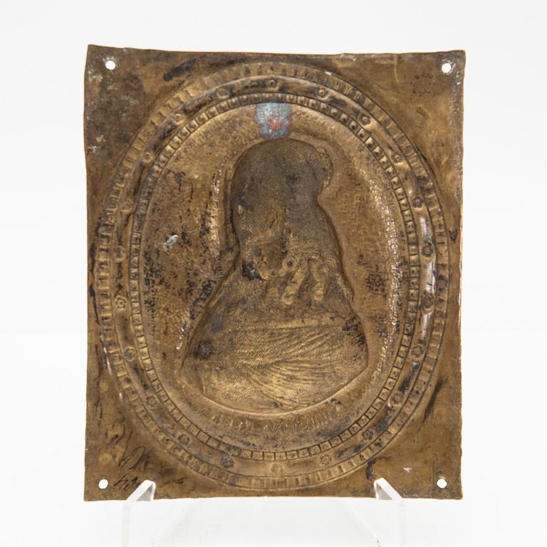 Portrait, Relief, "Regina Christina", 18th/19th century.