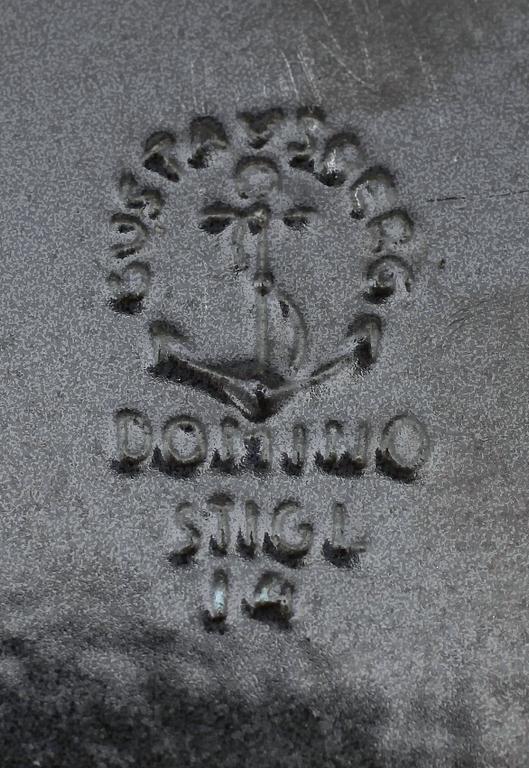 FAT, stengods, "Domino", Stig Lindberg, Gustavsberg.