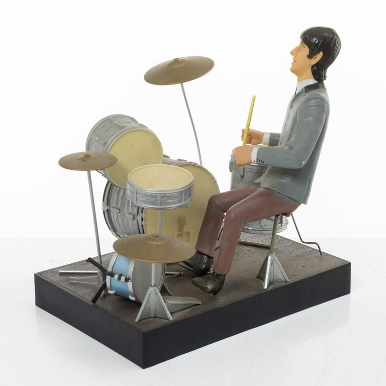 The Beatles, "Hamilton gifts" collectible figures, 4 pcs, Apple Corps Ltd, 1991.