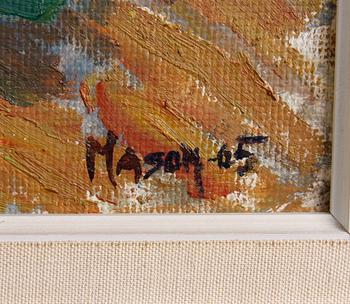 MASON, MATS, olja på masonitpannå, sign. o dat. 1965.