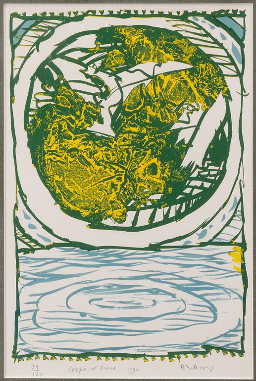Pierre Alechinsky, 'Corps et biens'.