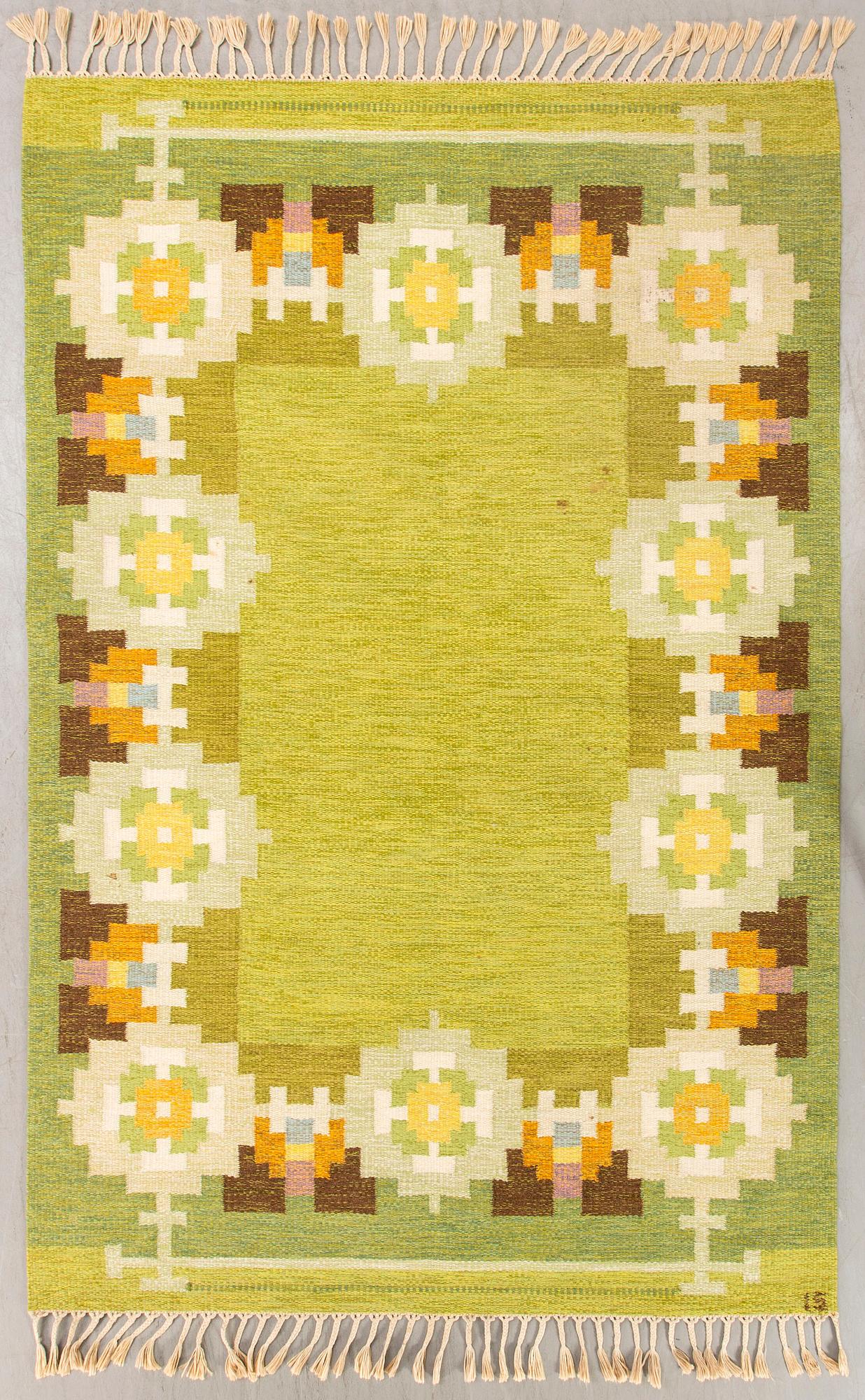 Matta rölakan Ingegerd Silow 240x167 cm.