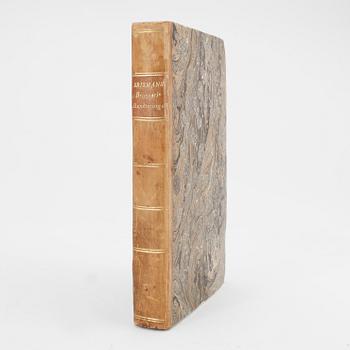 BOK, "Lärobok i bränneri-handteringen" av Sven Brisman, Skara, 1813.
