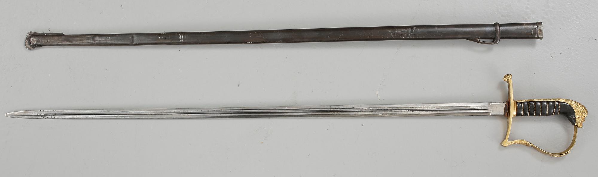 SABEL, för officer vid infanteriet, m/1899. Sverige.