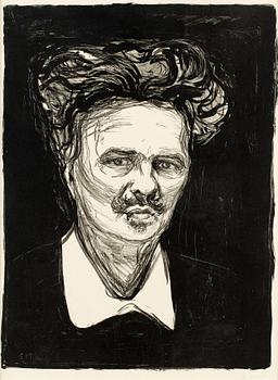 39. Edvard Munch, "August Strindberg".