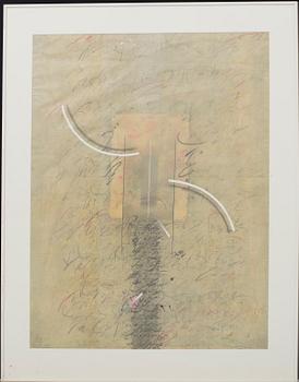 BADEV (DEV) SINGH, mixed media, signed and dated 1983.