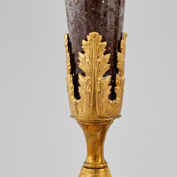 VASER, ett par, empirestil, 1800-tal.