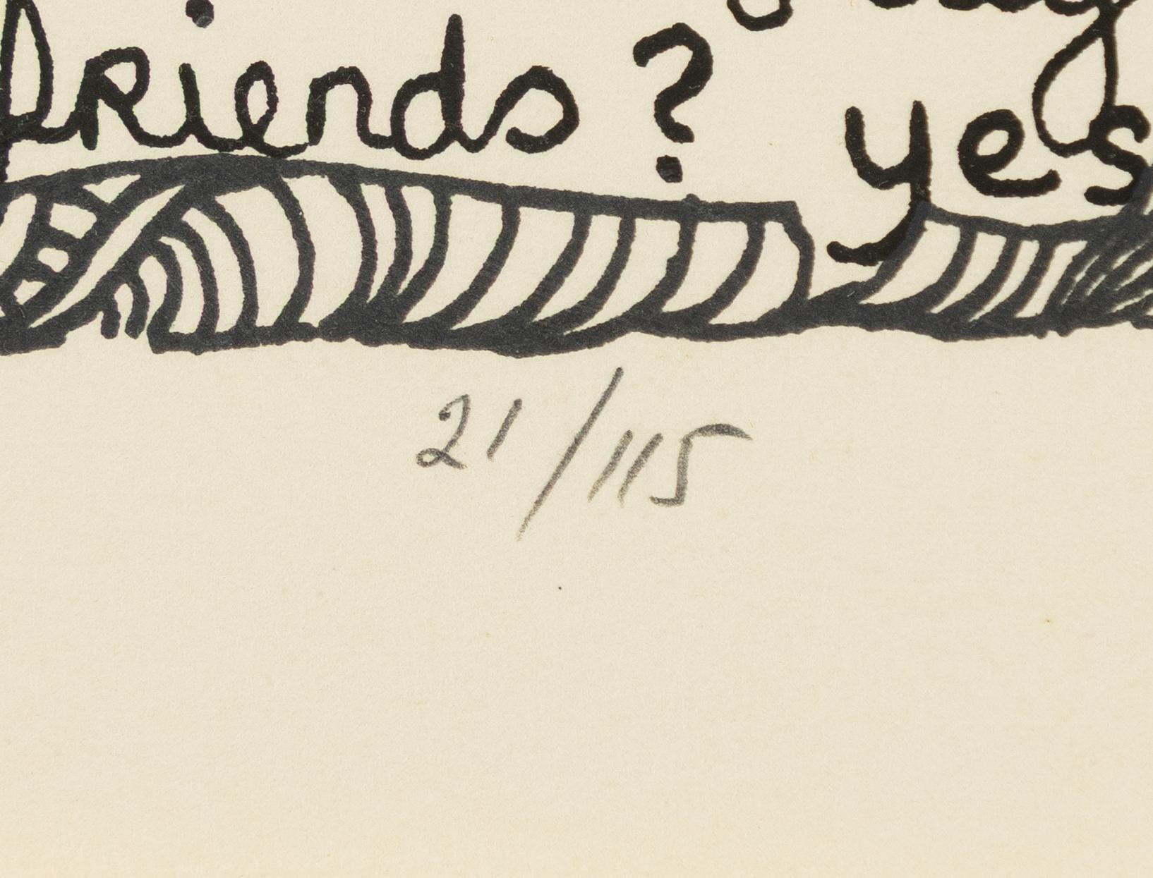 Niki de Saint Phalle, "What shall I do now that you've left me?".