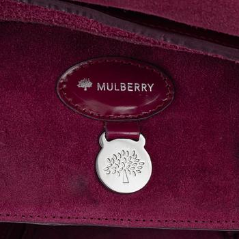 Mulberry, a patent leather 'Bayswater' bag.