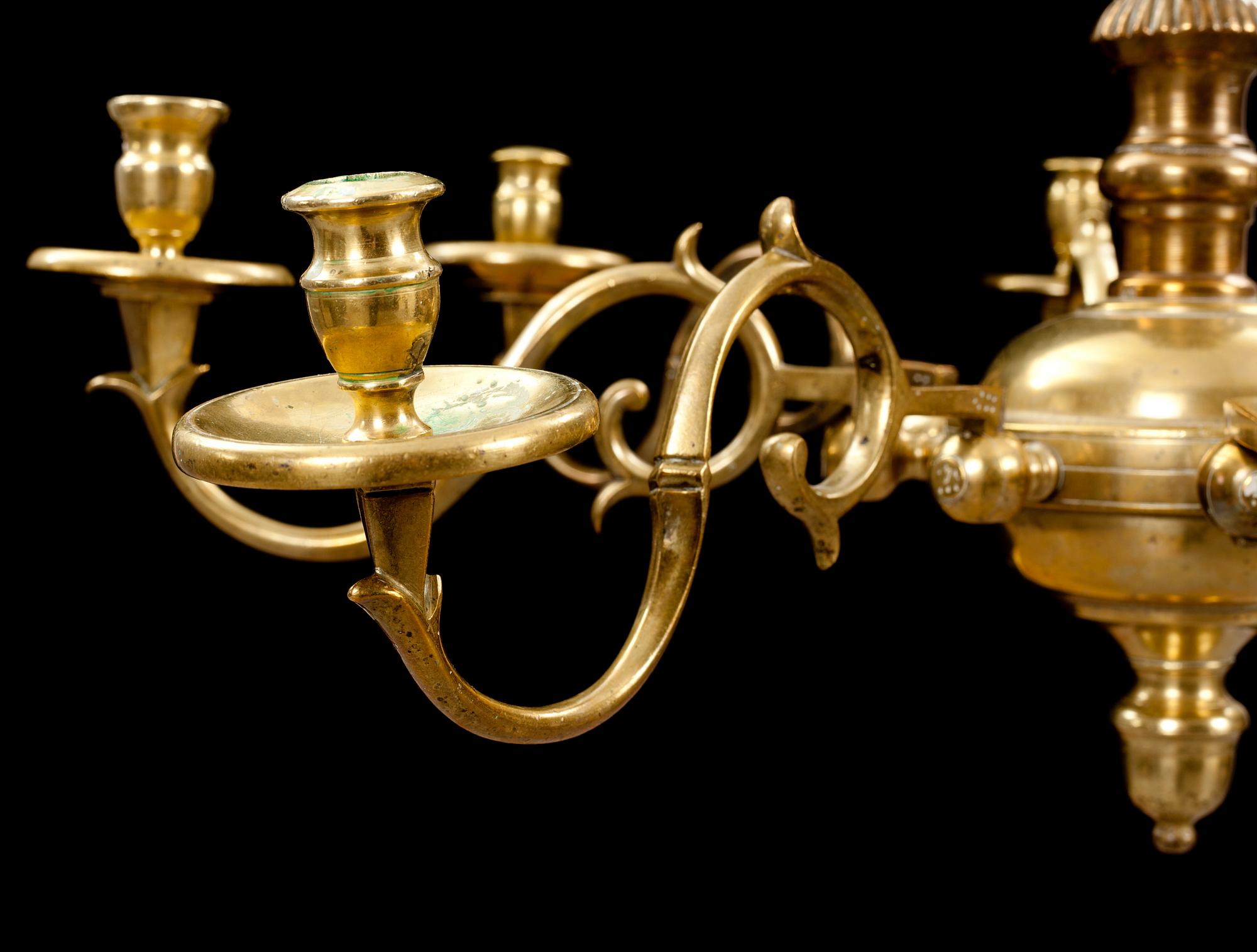 TAKKRONA, barockstil, 1800-talets andra hälft.