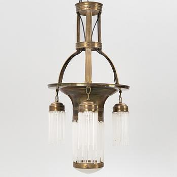 Taklampa, jugend, 1900-talets början.